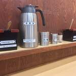 そばの神田 東一屋 - コンディメンツ。