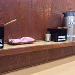 そばの神田 東一屋 - コンディメンツ。