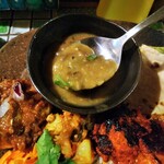 西インドスパイス ガヤバジ - 意外と辛いダルカレー！