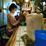 西インドスパイス ガヤバジ - カウンター席