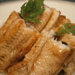 うなぎ屋酒坊・画荘 越後屋 - 24年3月　関西風白焼き　和歌山の山葵・ヌチマースで