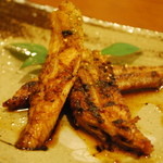 千乃舎 - お隣さんからもらった穴子焼