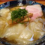 柴崎亭 - 　塩ワンタン麺