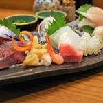 寿司処 伸福 - 刺身盛り合せ