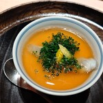 寿し おおはた - ヒラメの茶碗蒸し