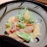 寿し おおはた - 赤貝  酢味噌