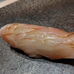 寿し おおはた - 白甘鯛の昆布締め