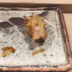 寿司 中川 - 渡り蟹の内子です　悦凱陣とぴったり