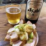 特麺コツ一丁ラーメン - おつまみセット 630円