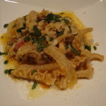 ペルバッコ イタリアーノ - 前菜「トリッパと白菜の煮込み　軽いトマト風味」
