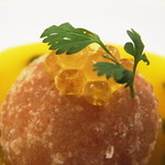 トゥ・ラ・ジョア - 団子のアップ