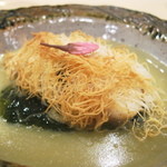 トゥ・ラ・ジョア - 桜鯛のカダイフ巻き