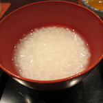 北新地 弧柳 - 留椀：高槻のきぬひかりの粥