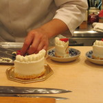 北新地 弧柳 - 大将が真魚箸で。。。