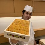 すし昇 - 雲丹箱