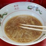 ラーメン二郎 - 無事に完食