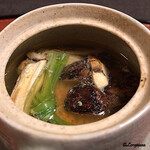 御料理 寺沢 - 松茸の土瓶蒸し