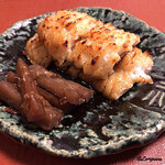 御料理 寺沢 - 穴子の味噌漬焼に叩き牛蒡