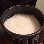 御料理 寺沢 - 炊きたての銀舎利