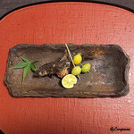 御料理 寺沢 - 天竜川 子持ち鮎､藤九郎銀杏松葉串