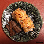 御料理 寺沢 - 穴子の味噌漬焼に叩き牛蒡