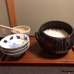 御料理 寺沢 - 炊きたての銀舎利