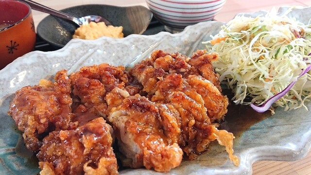 黒酢南蛮定食たかもとや 植木 郷土料理 その他 食べログ