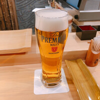 蟹鮨 加藤 札幌店 - 生ビール 450円