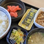 吉野家 - 辛子明太子定食