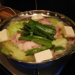 Akatsuchi - 牛モツと鶏肉のよくばり鍋(塩味)　2～3人前