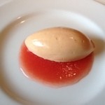 コート ドール - 赤ピーマンのムース