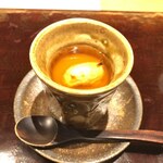 雨ニモマケズ - 天然虎河豚白子の茶碗蒸し