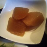 志賀坂 - もちろん絶品の大根の煮物