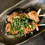 Yakitori Torihana - レバ炙り！レバ刺し見たい。