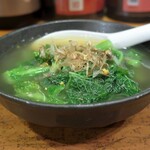 やきとり 正や - 菜の花のおひたし？