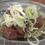 大衆酒場2.0とぽす - 「ネギ塩とろれば」340円也。