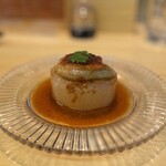 おき野 - 大根フォアグラ