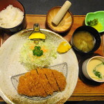 Manten Tonkatsu Marukatsu - 雪室熟成ロースカツ定食