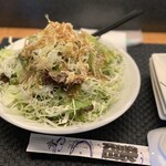 Sushidokoro Yasu - ランチのサラダ