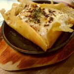 博多鉄板焼き 広島お好み焼き もんちゃん - 焼きポテトサラダ