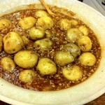 おばんざい　すずき - 新じゃがのそぼろ煮