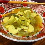 おばんざい　すずき - 新タケノコｔぽ蕗の煮つけ