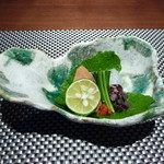 日本料理 晴山 - 器の形、素敵でしょう＾＾