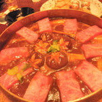 料亭 金鍋 - 2012-2 すき焼きの前の「金鍋」