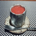 日本料理 晴山 - 最後には、イチゴムース♪