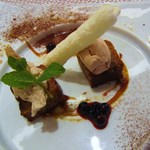 ビストロ ダイア - しっとり仕上げたバナナキャラメリゼ入りパウンドケーキ