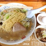 かごや - タンメンの麺