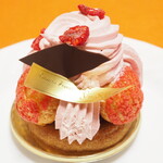 パティスリー ユウ ササゲ - サントノーレショコラフランボワーズ