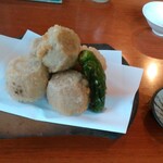 樹庵 - 里いもの唐揚げ