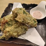 烏賊 鮨ダイニング 鮮助 - なめろうの天婦羅*｡･+(人*´∀`)+･｡*これだけは絶対に頼まないと★★★